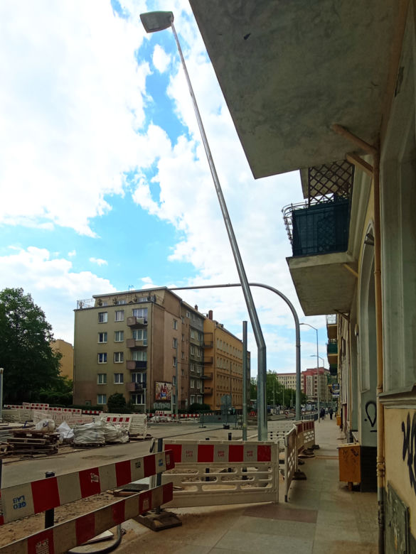 Słynny słup został wymieniony na "lepszy model"