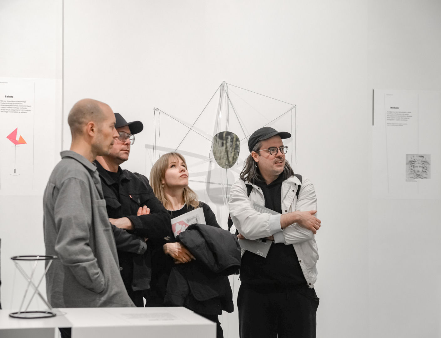 Wernisaż wystawy Jerzego Porębskiego „I cóż z tego, że świat wisi na włosku?”