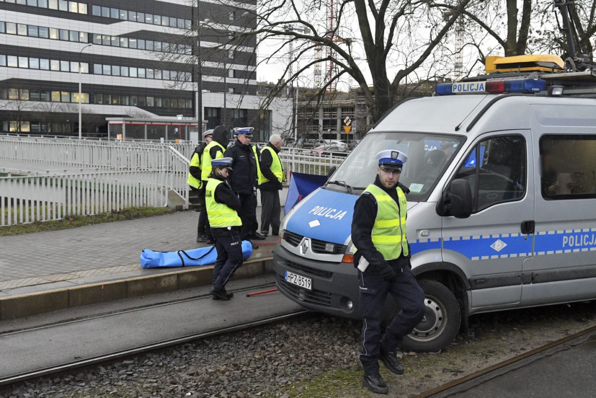 Wypadek śmiertelny na torowisku