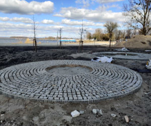 Przebudowa kąpieliska w Dąbiu - kwiecień 2021