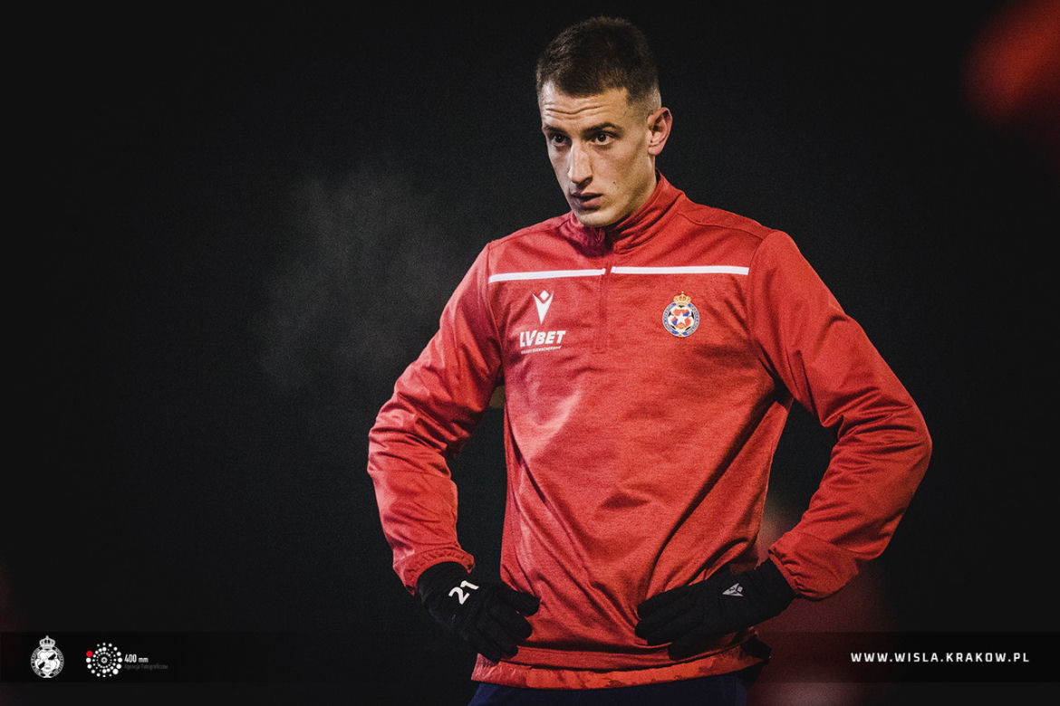 Trening Wisły Kraków przed derbami