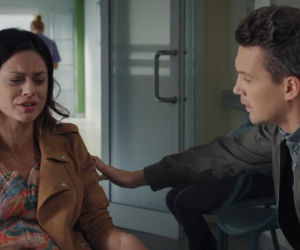 M jak miłość odc. 1915. Kasia (Paulina Lasota), Jakub Karski (Krzysztof Kwiatkowski)