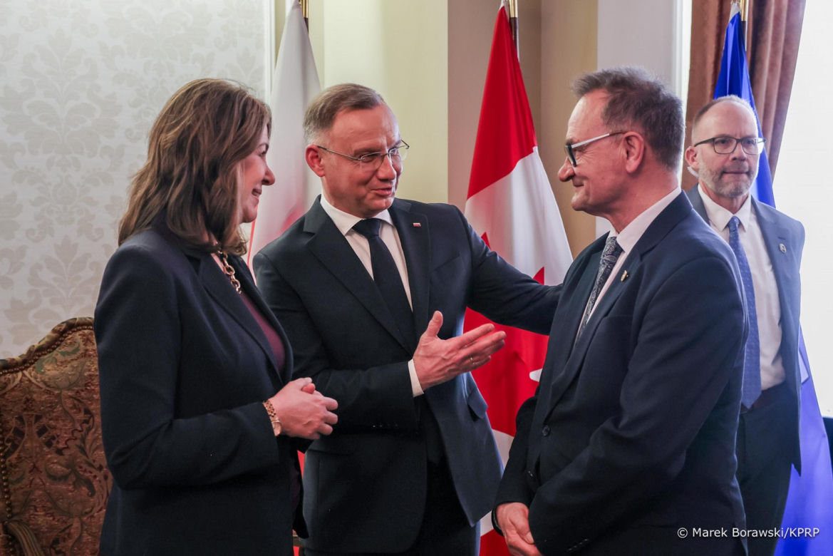 Andrzej Duda w Kanadzie