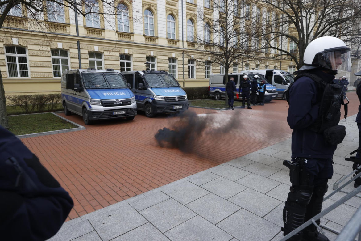 Strajk generalny rolników w Warszawie