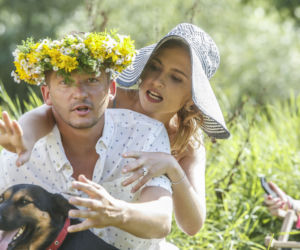 Na Wspólnej 2014 - nowa czołówka. Joanna (Anna Cieślak),  Bogdan (Wojciech Brzeziński)