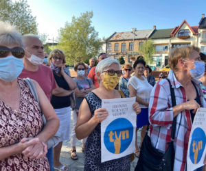 Lex TVN: PROTESTY W CAŁEJ POLSCE 10.08. Protestowali tez w Starachowicach