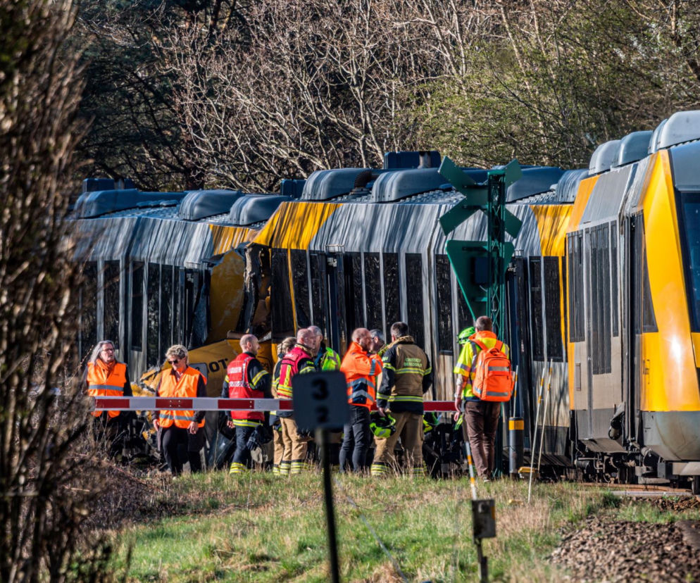 Kilka osób rannych w zderzeniu dwóch pociągów
