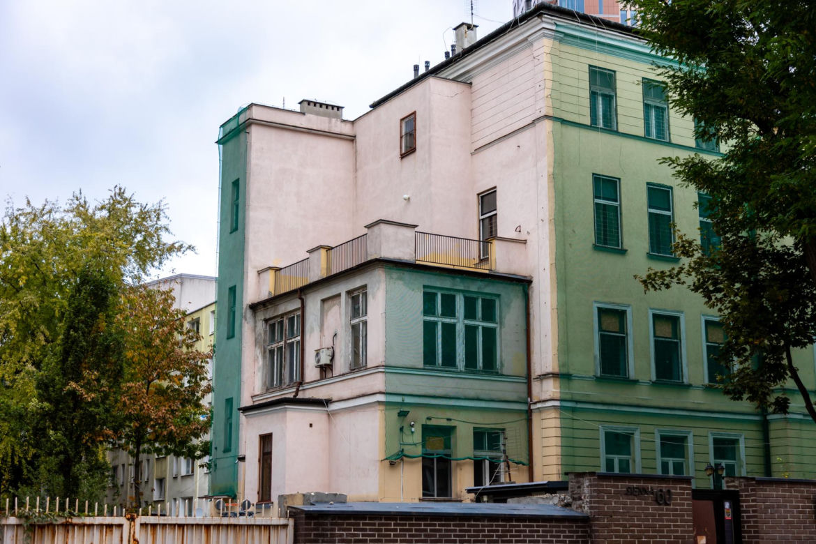 Nowa siedziba Muzeum Getta Warszawskiego – widok z boku