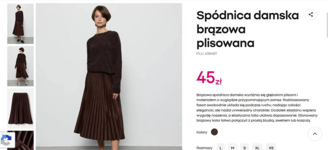 Ta spódnica z Pepco to hit nadchodzącej jesieni. Kosztuje grosze, a założysz ją do wielu stylizacji