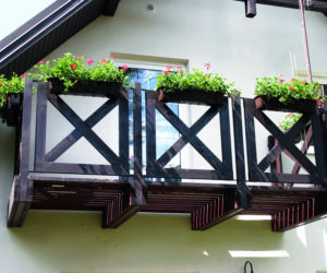 Balkon wspornikowy - konstrukcja belkowa