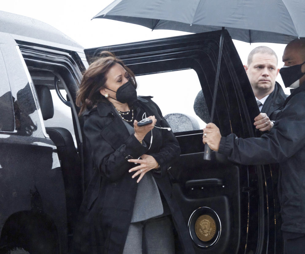 Kamala Harris w Warszawie