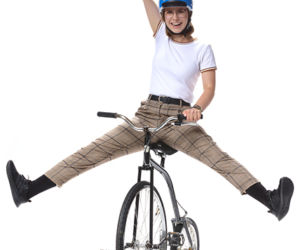 Wystawa rowerów w Centrum Nauki Kopernik w Warszawie