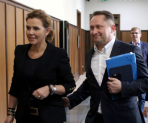 Durczok z żoną Marianną