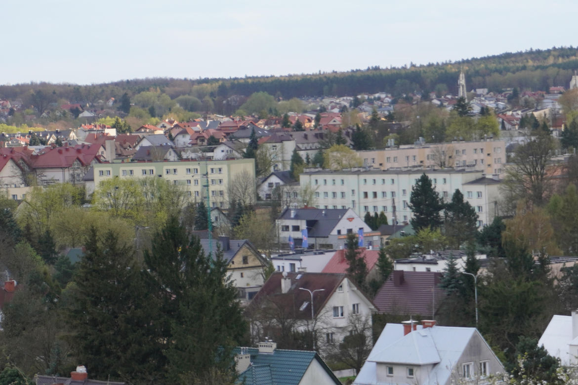 Panorama Kielc z Kadzielni