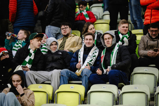 Lechia Gdańsk - Piast Gliwice: Zdjęcia kibiców z meczu 29. kolejki PKO BP Ekstraklasy
