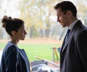 Zawsze warto. Marta (Weronika Rosati), Marek (Jacek Knap)
