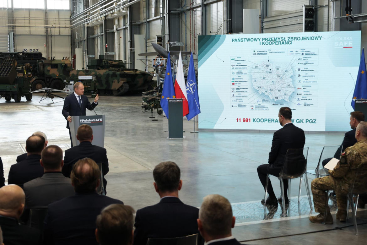 Donald Tusk o programie SAFE