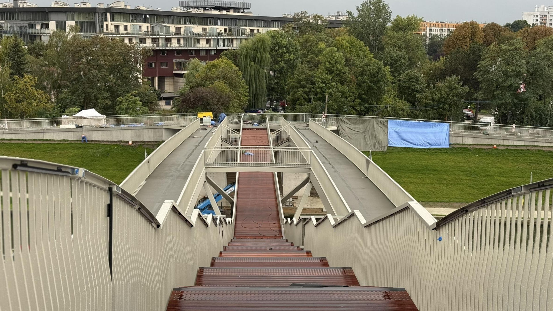 Kładka Kazimierz - Ludwinów w Krakowie - wrzesień 2026