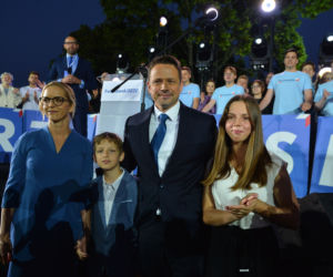 Wybory 2020. Wieczór wyborczy Rafała Trzaskowskiego