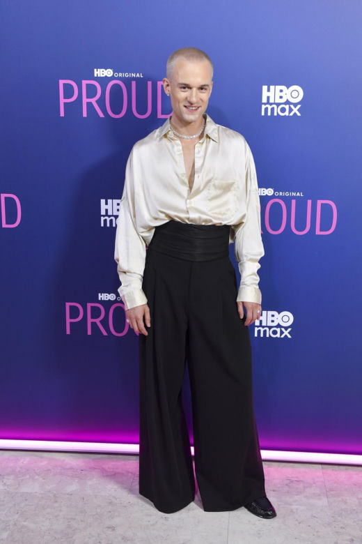 Gwiazdy "Proud" na ściance