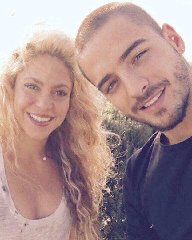 Shakira i Maluma w 2016 roku