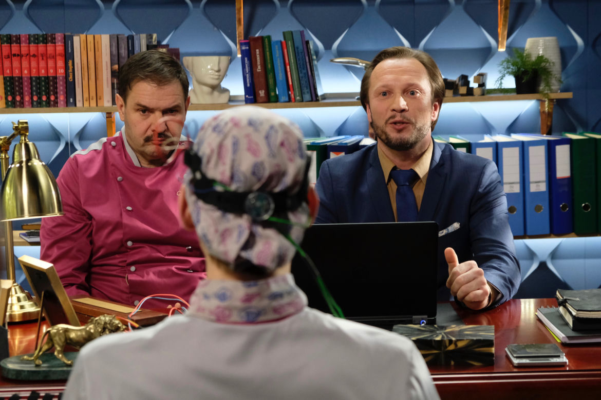 Kuchnia, odc. 4: Wiktor Bojarski (Tomasz Karolak), Maks Ławrowski (Patryk Cybulski)