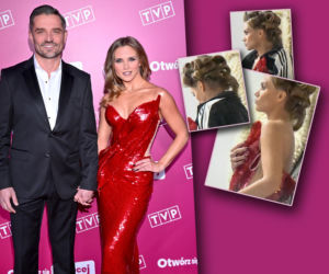 Agnieszka Kaczorowska w wałkach na głowie. Tak szykowała się na ramówkę TVP