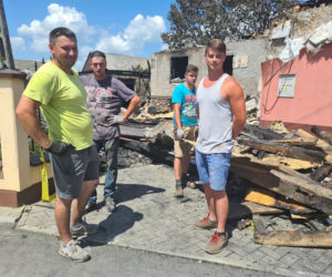 Góralska solidarnosc po pozarze w Nowej Bialej I