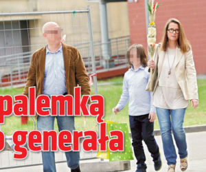 Z palemką do generała