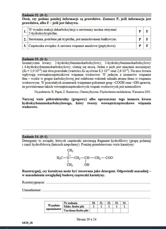 Matura 2020: Odpowiedzi. Chemia - poziom rozszerzony [ARKUSZ]