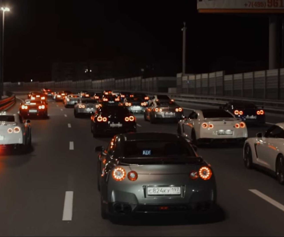 Zlot Nissanów GT-R w Rosji