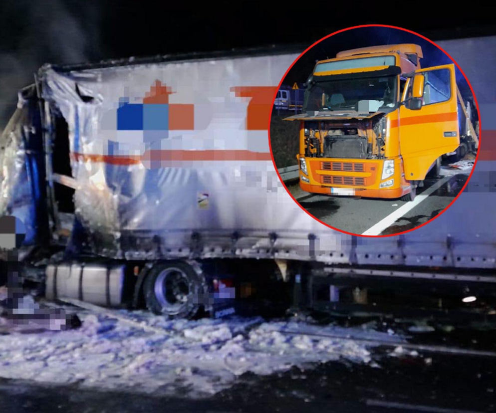 Tragedia na obwodnicy Lublina. Kierowca TIR-a zginął w płomieniach