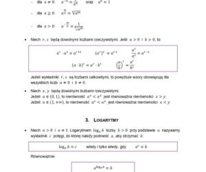 wzory matematyczne matura 2026