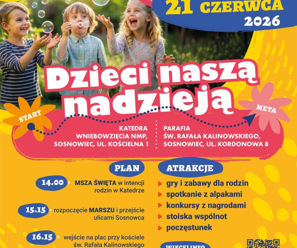 Sosnowiec: 21 czerwca ulicami przejdzie Marsz dla Życia i Rodziny