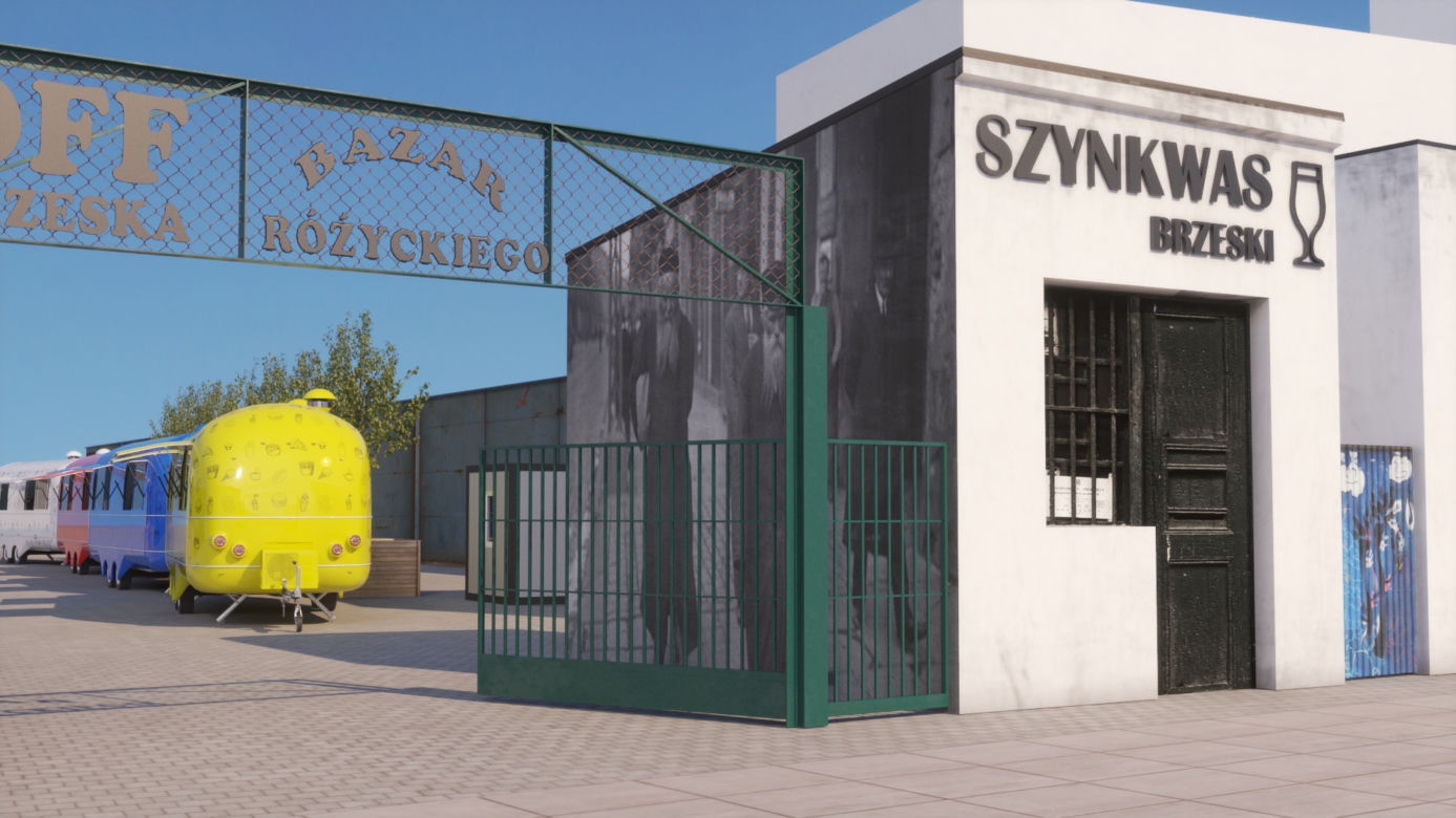 OFF Brzeska: Jak będzie wyglądał Bazar Różyckiego? [WIZUALIZACJA] 