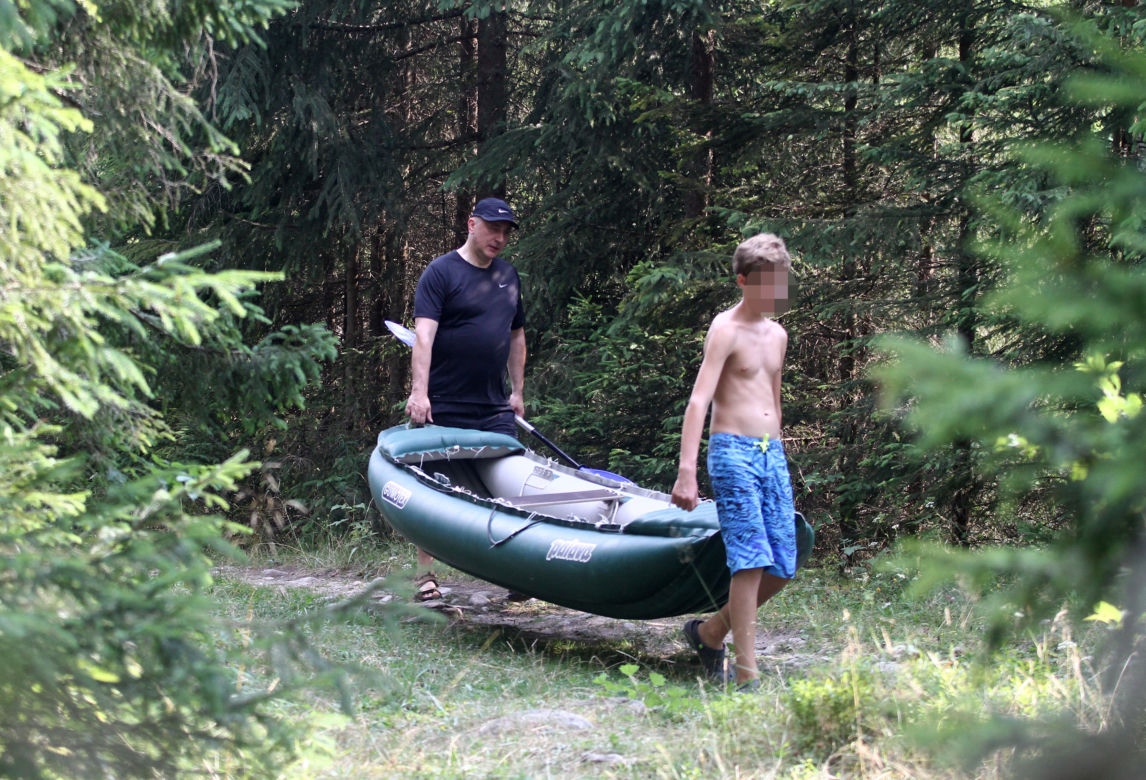 POSEŁ BRUDZIŃSKI NA WAKACJACH.