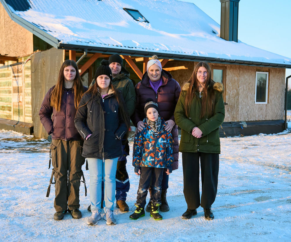 Rodzinie z woj. lubelskiego pomogła ekipa „Nasz nowy dom”