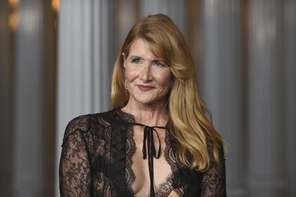Gwiazdy na gali Lacma: Kim Kardashian i Laura Dern z biustem na wierzchu