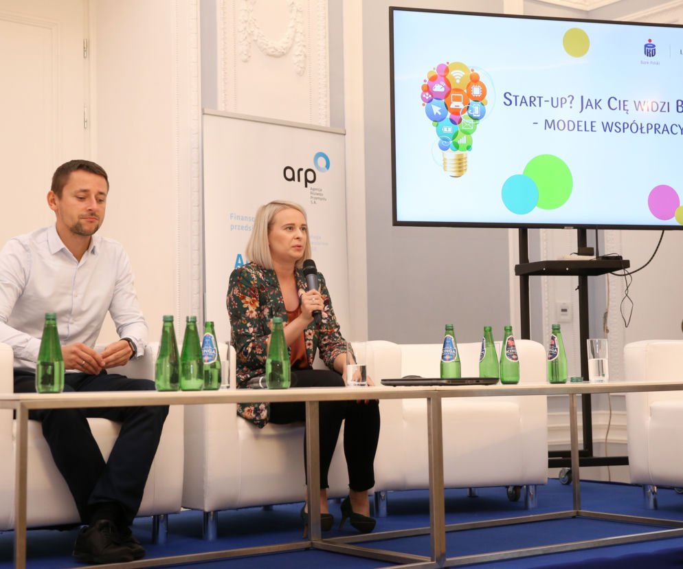 Start Up Day, Janina Misiewicz, Kamil Łątka PKO BP