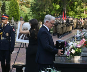 Dominika Wielowieyska pożegnała ojca