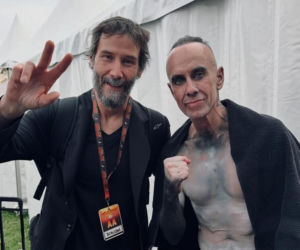 Nergal spotkał Keanu Reevesa na festiwalu w Oslo