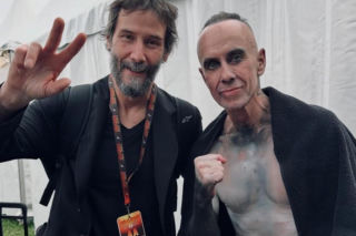 Nergal spotkał Keanu Reevesa na festiwalu w Oslo