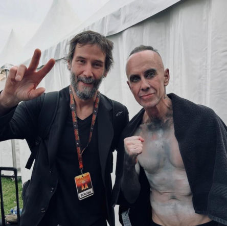 Nergal spotkał Keanu Reevesa na festiwalu w Oslo