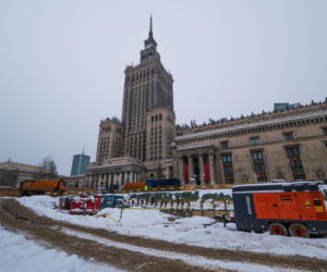 Budowa TR Warszawa (styczeń 2026)