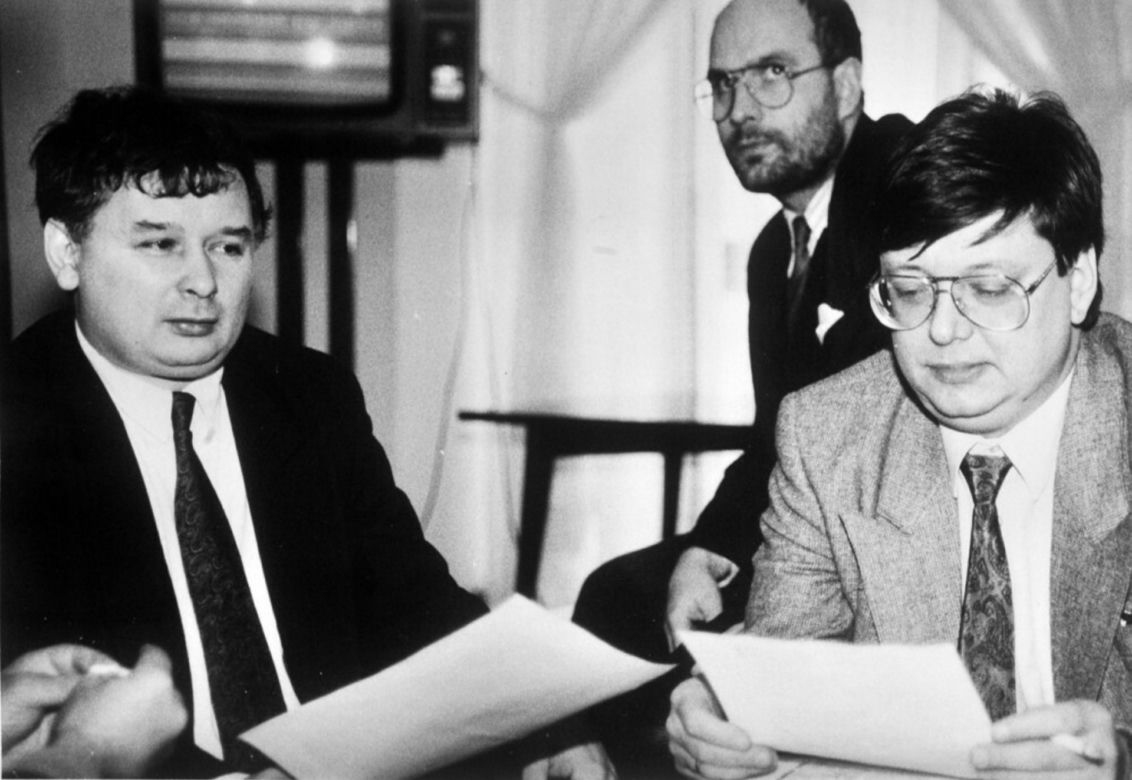 Jarosław Kaczyński, 1992r.