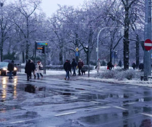 Atak zimy w Szczecinie