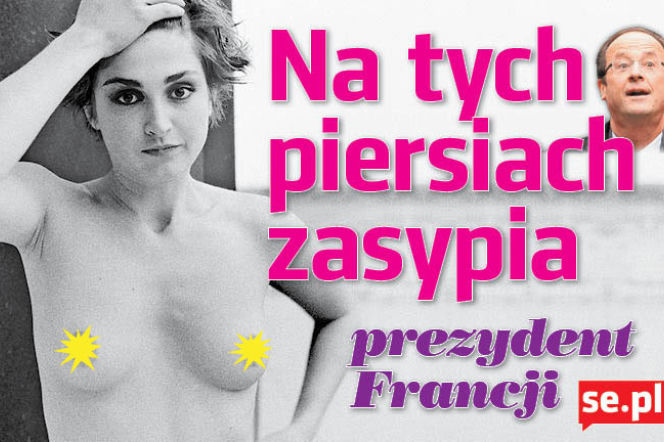 na tych piersiach zasypia prezydent Francji 2
