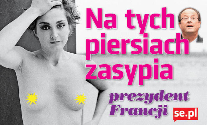 na tych piersiach zasypia prezydent Francji 2