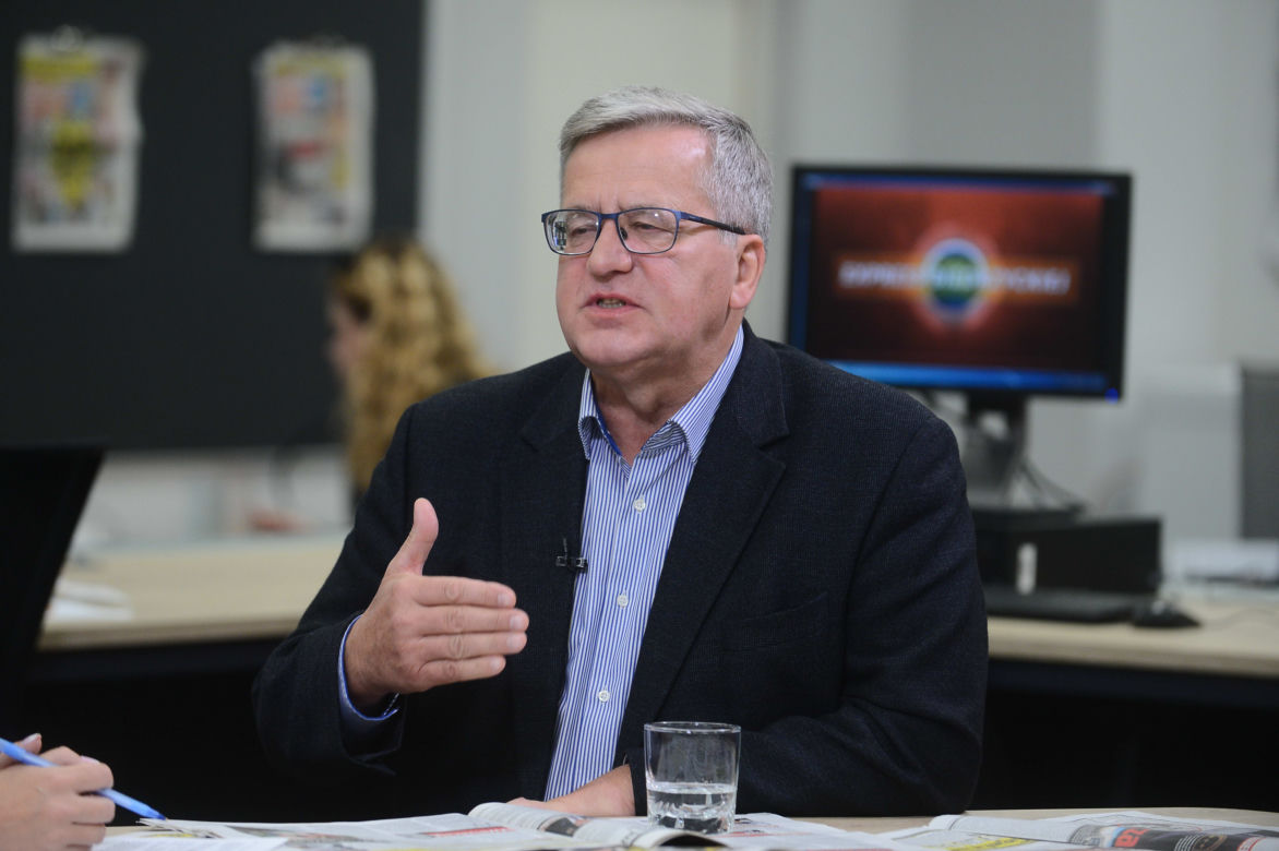 Prezydent Bronisław Komorowski gościem Expressu Biedrzyckiej