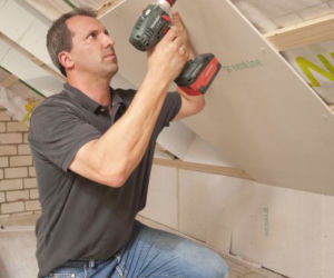 Płyty gipsowe na poddaszu